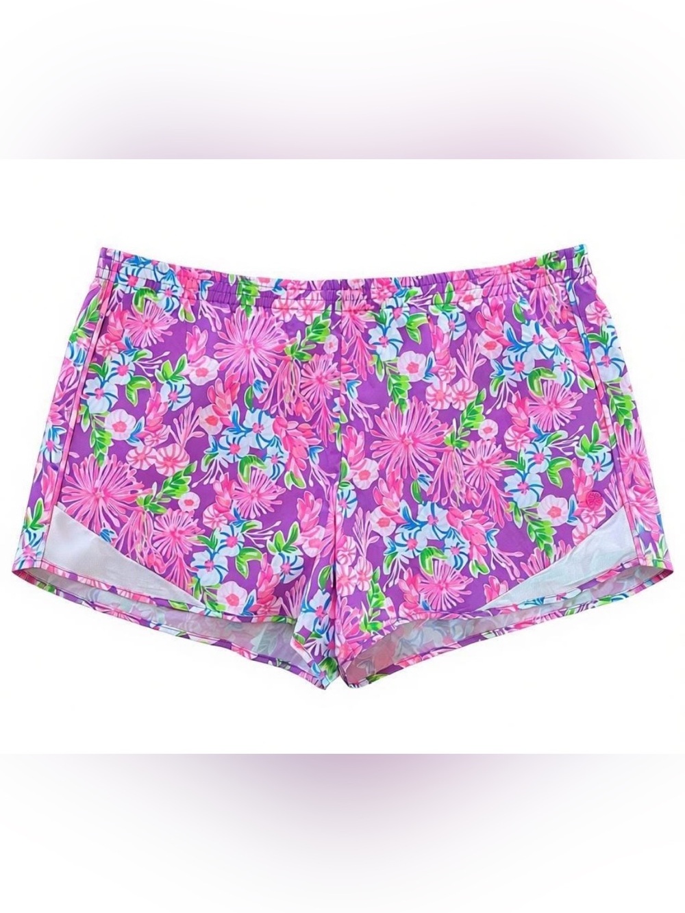 LILLY PULITZER Luxletic Ocean Trail
Shorts "Amethyst Mom's the Word" Size S